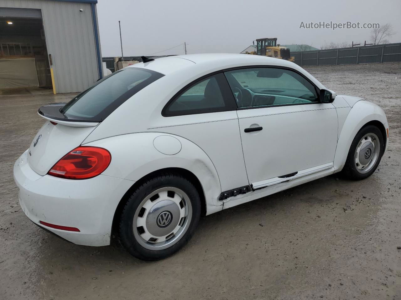 2016 Volkswagen Beetle 1.8t Белый vin: 3VWF17AT5GM635650