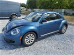 2016 Volkswagen Beetle 1.8t Blue vin: 3VWF17AT5GM635762