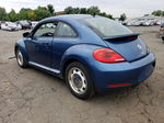 2016 Volkswagen Beetle 1.8t Blue vin: 3VWF17AT5GM637835