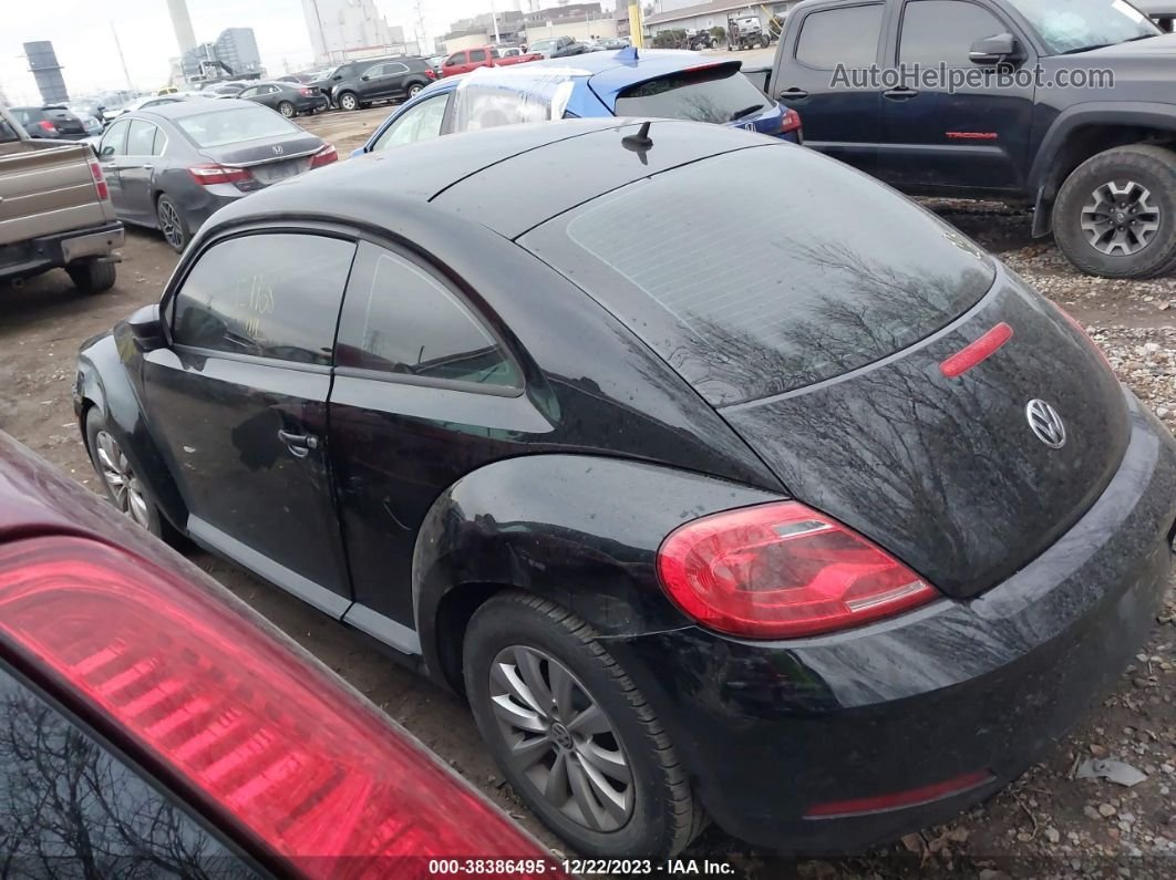 2014 Volkswagen Beetle 1.8t Entry Black vin: 3VWF17AT6EM638070