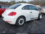 2016 Volkswagen Beetle 1.8t Classic White vin: 3VWF17AT7GM636444