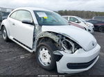 2016 Volkswagen Beetle 1.8t Classic White vin: 3VWF17AT7GM636444