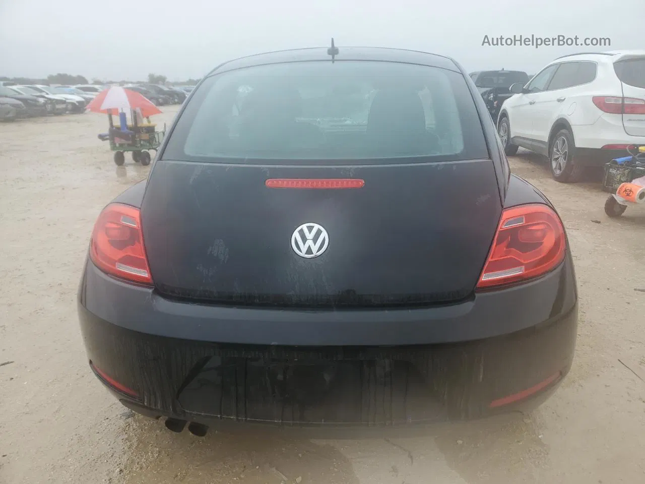 2014 Volkswagen Beetle  Black vin: 3VWF17AT8EM633842