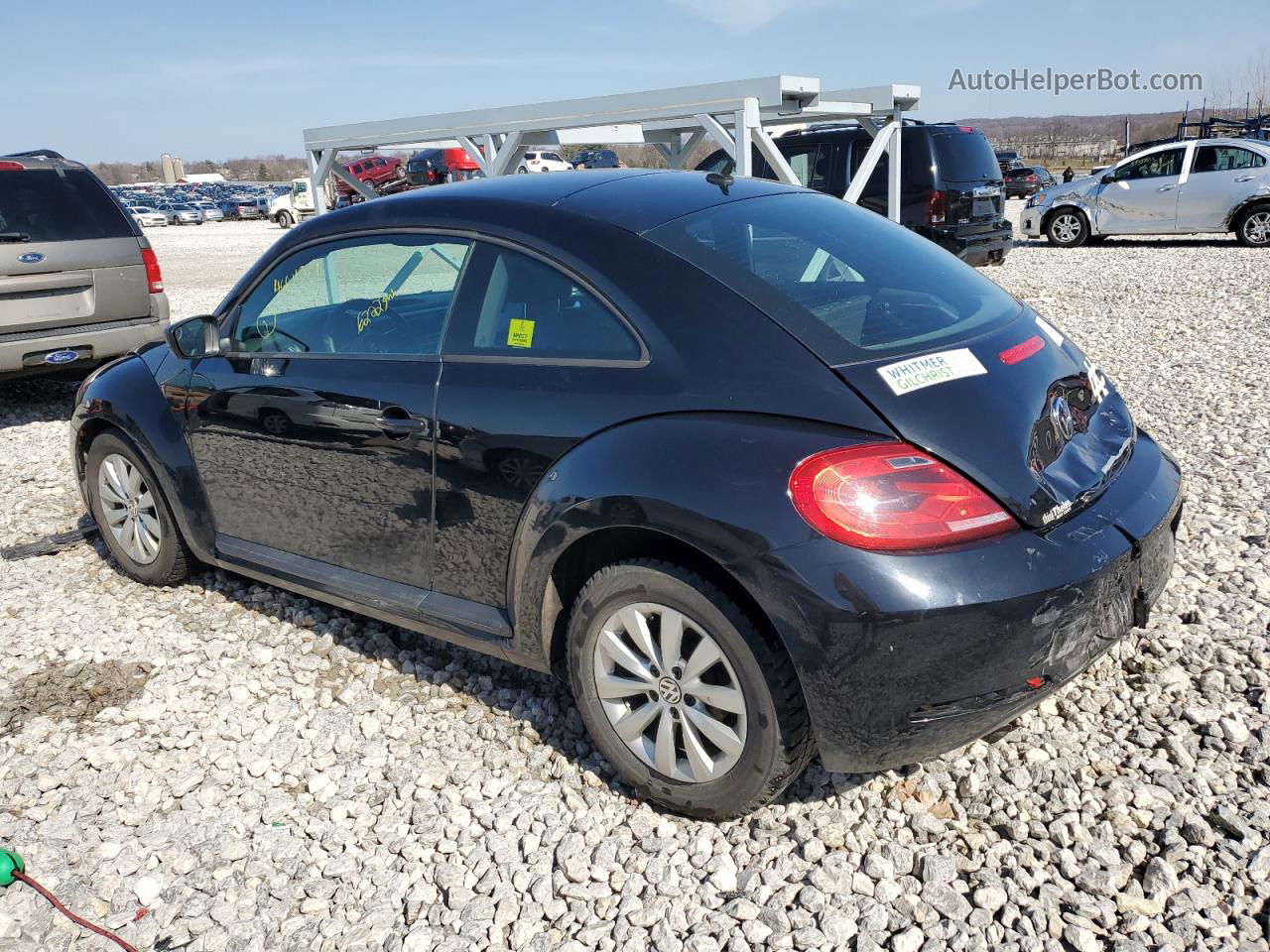 2014 Volkswagen Beetle  Black vin: 3VWF17AT9EM638645