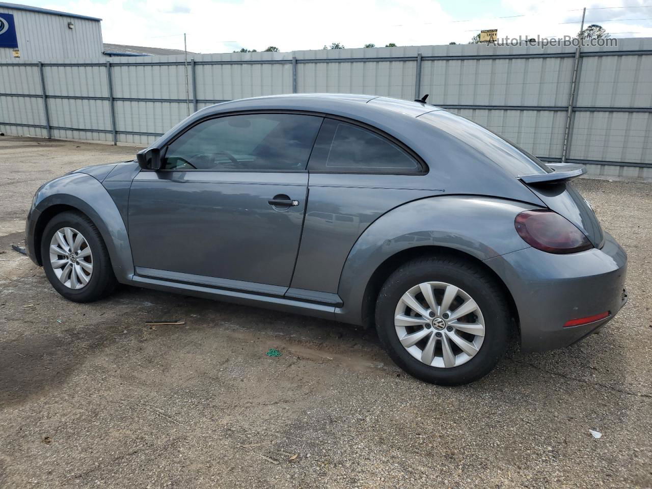 2014 Volkswagen Beetle  Gray vin: 3VWF17AT9EM645921