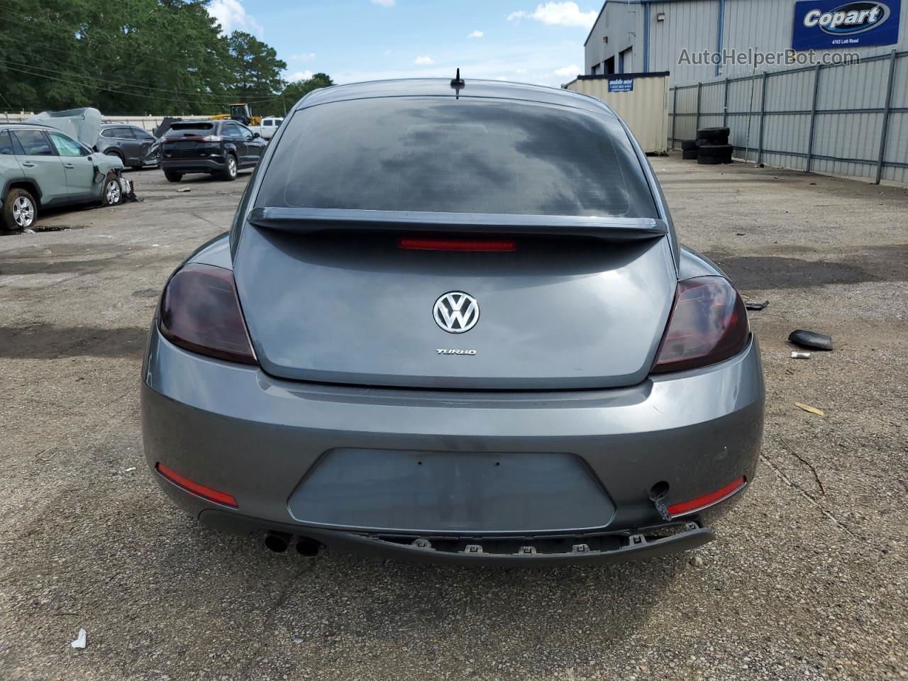 2014 Volkswagen Beetle  Gray vin: 3VWF17AT9EM645921