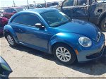 2016 Volkswagen Beetle Coupe 1.8t Fleet Edition Blue vin: 3VWF17AT9GM602103