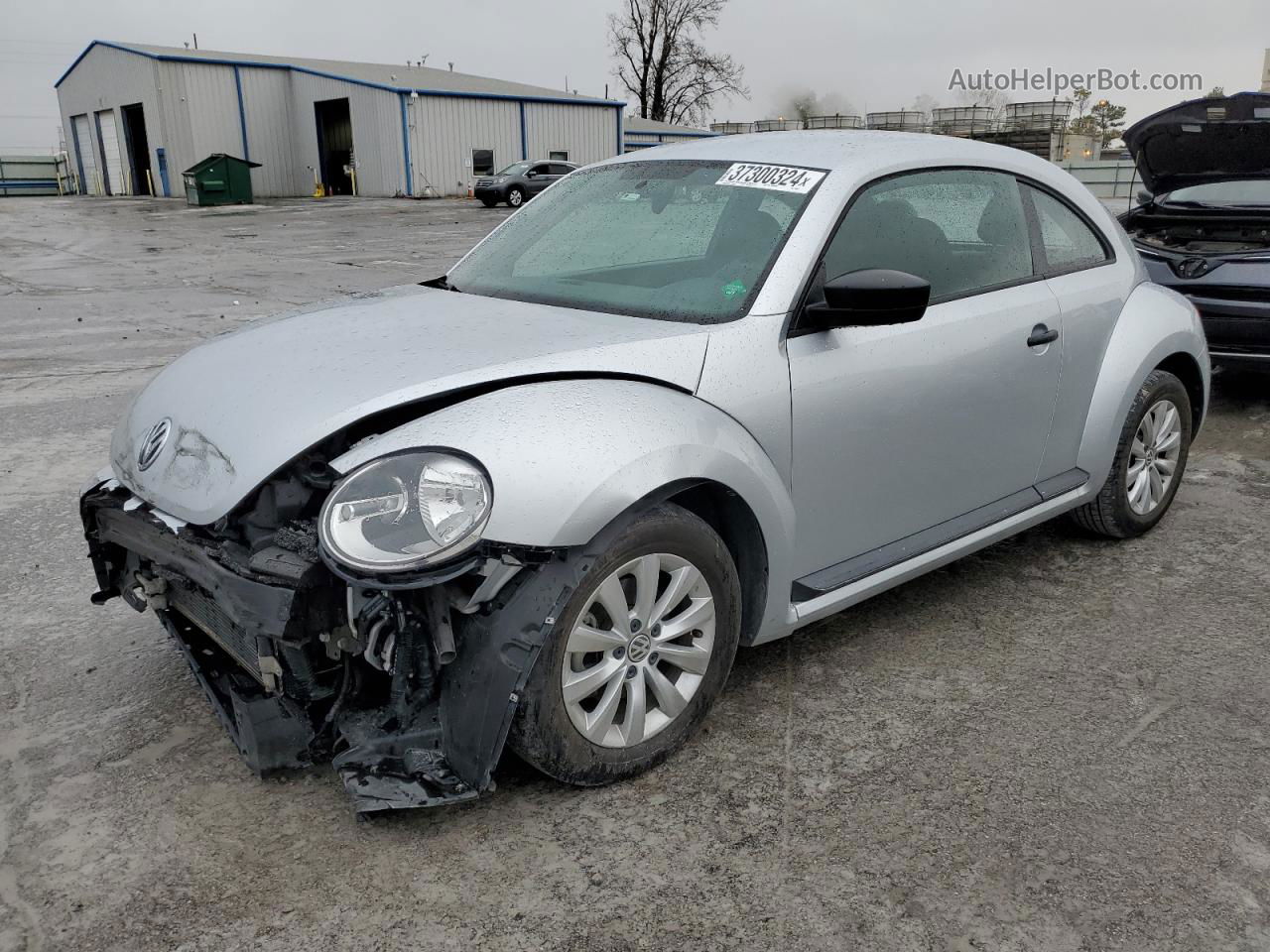 2016 Volkswagen Beetle 1.8t Silver vin: 3VWF17AT9GM608872