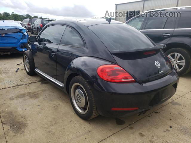 2016 Volkswagen Beetle 1.8t Black vin: 3VWF17AT9GM634243