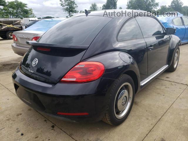 2016 Volkswagen Beetle 1.8t Black vin: 3VWF17AT9GM634243