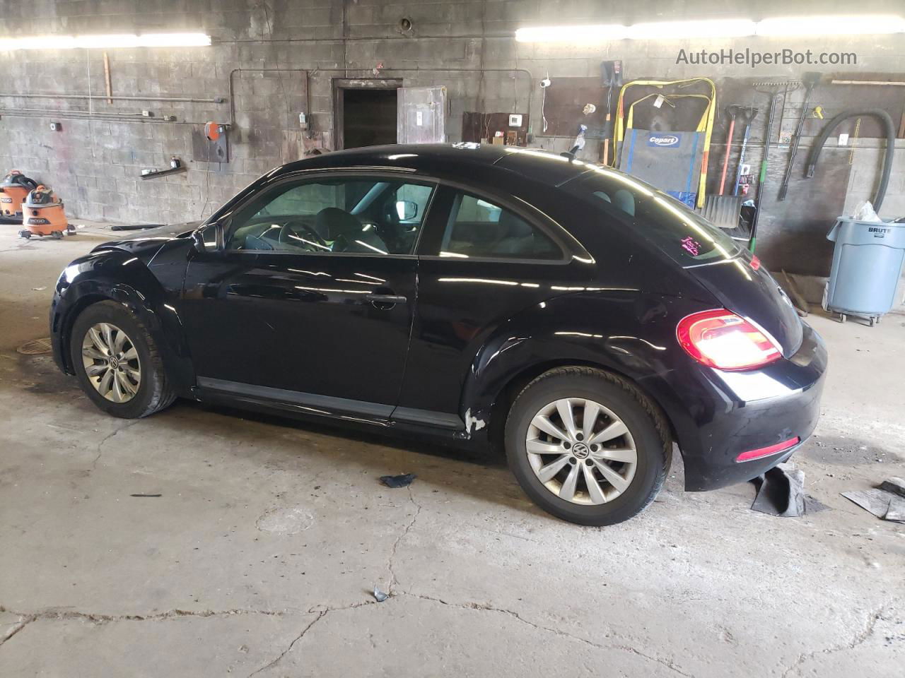 2014 Volkswagen Beetle  Black vin: 3VWF17ATXEM642624