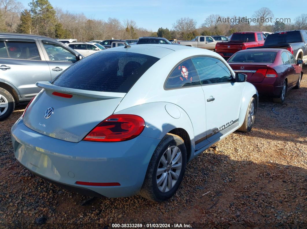 2016 Volkswagen Beetle 1.8t Fleet Edition Light Blue vin: 3VWF17ATXGM605026