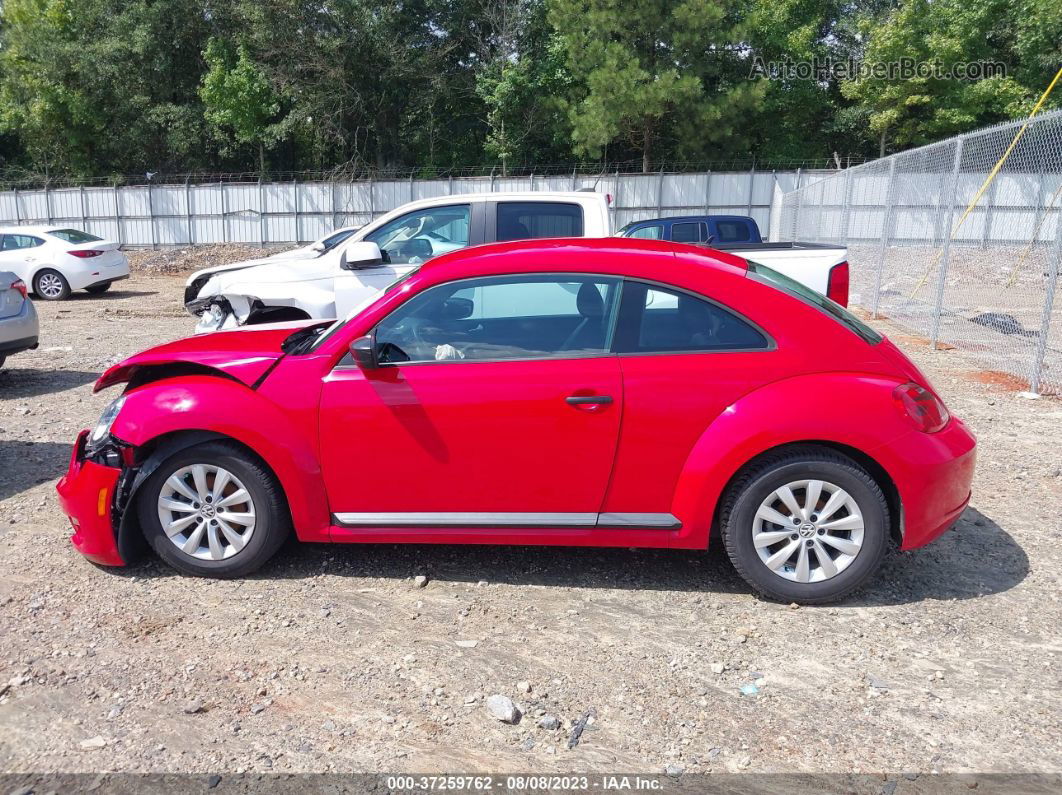 2016 Volkswagen Beetle Coupe 1.8t Fleet Edition Red vin: 3VWF17ATXGM606192