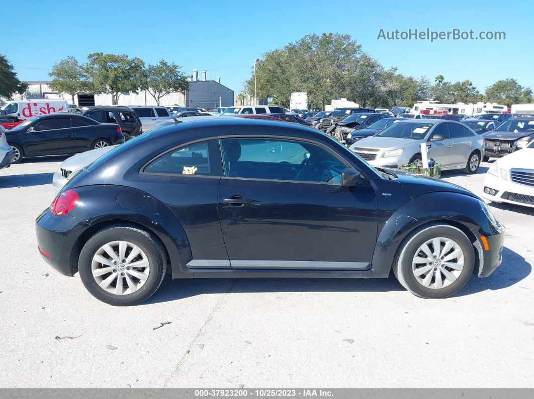 2016 Volkswagen Beetle Coupe 1.8t Wolfsburg Edition Black vin: 3VWF17ATXGM610663