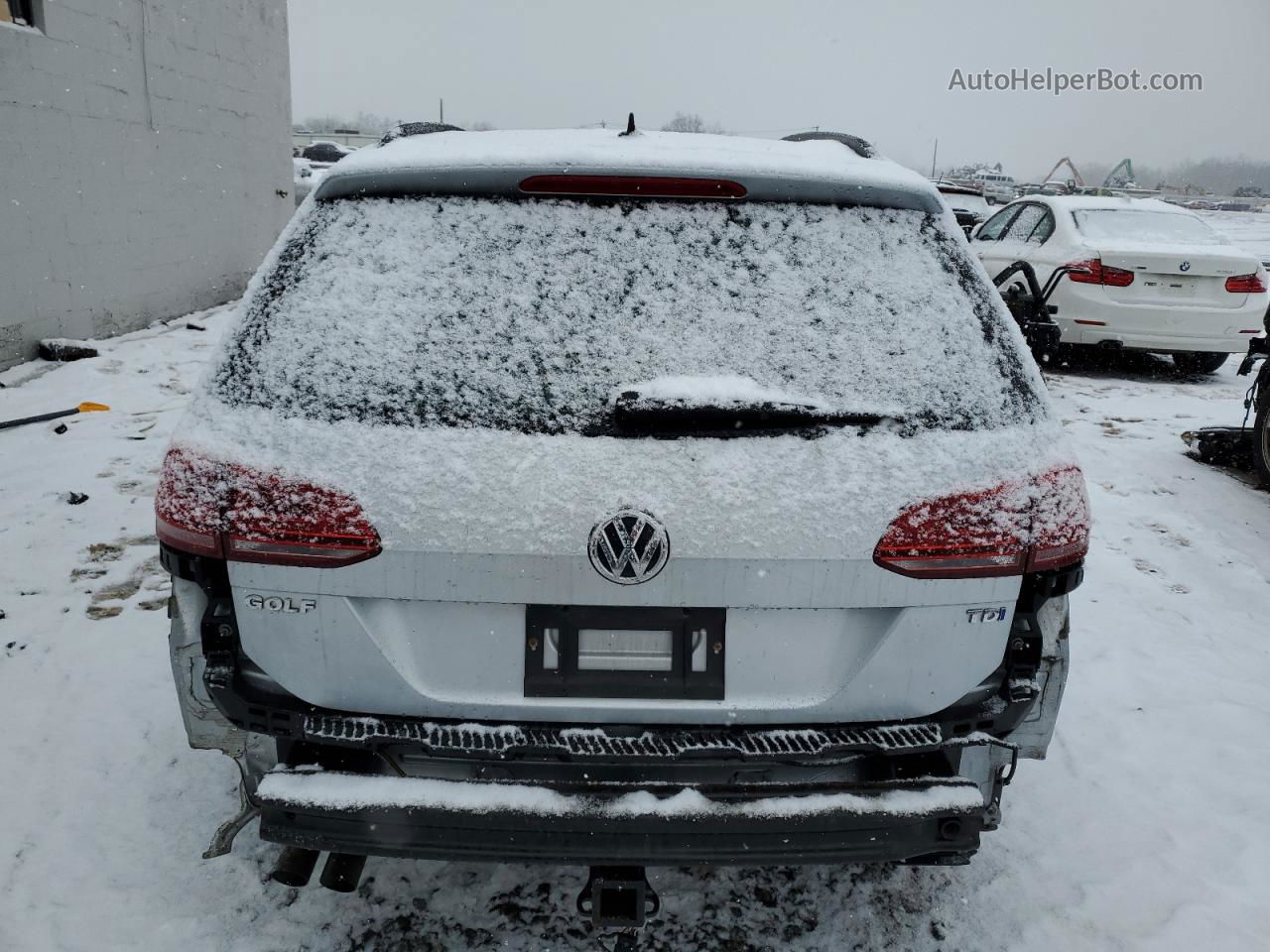 2015 Volkswagen Golf Sportwagen Tdi S Silver vin: 3VWFA7AU2FM515117