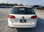 2015 Volkswagen Golf Sportwagen Tdi S White vin: 3VWFA7AU5FM513801