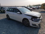 2015 Volkswagen Golf Sportwagen Tdi S White vin: 3VWFA7AU5FM513801