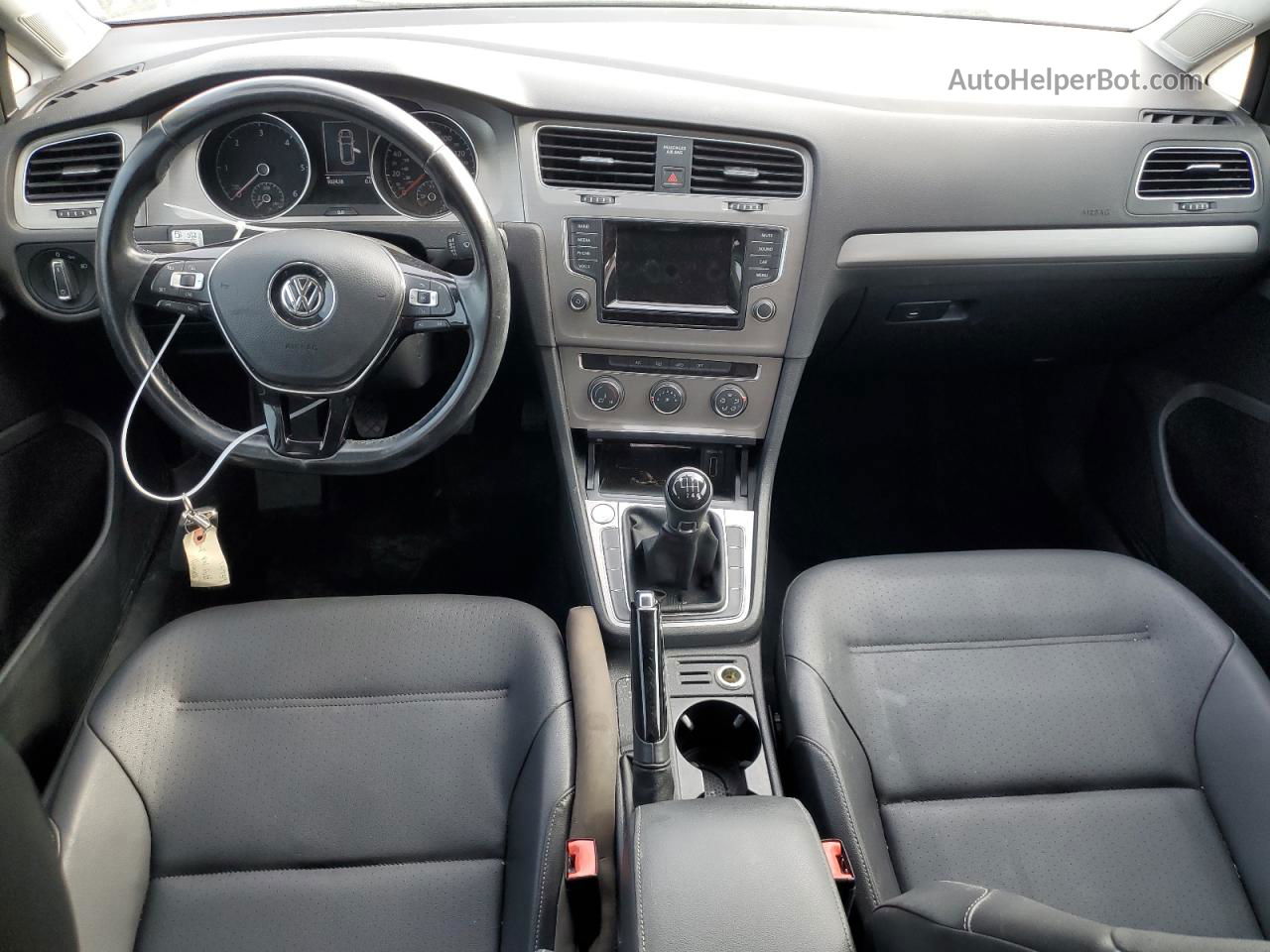 2015 Volkswagen Golf Sportwagen Tdi S Серебряный vin: 3VWFA7AU7FM505053