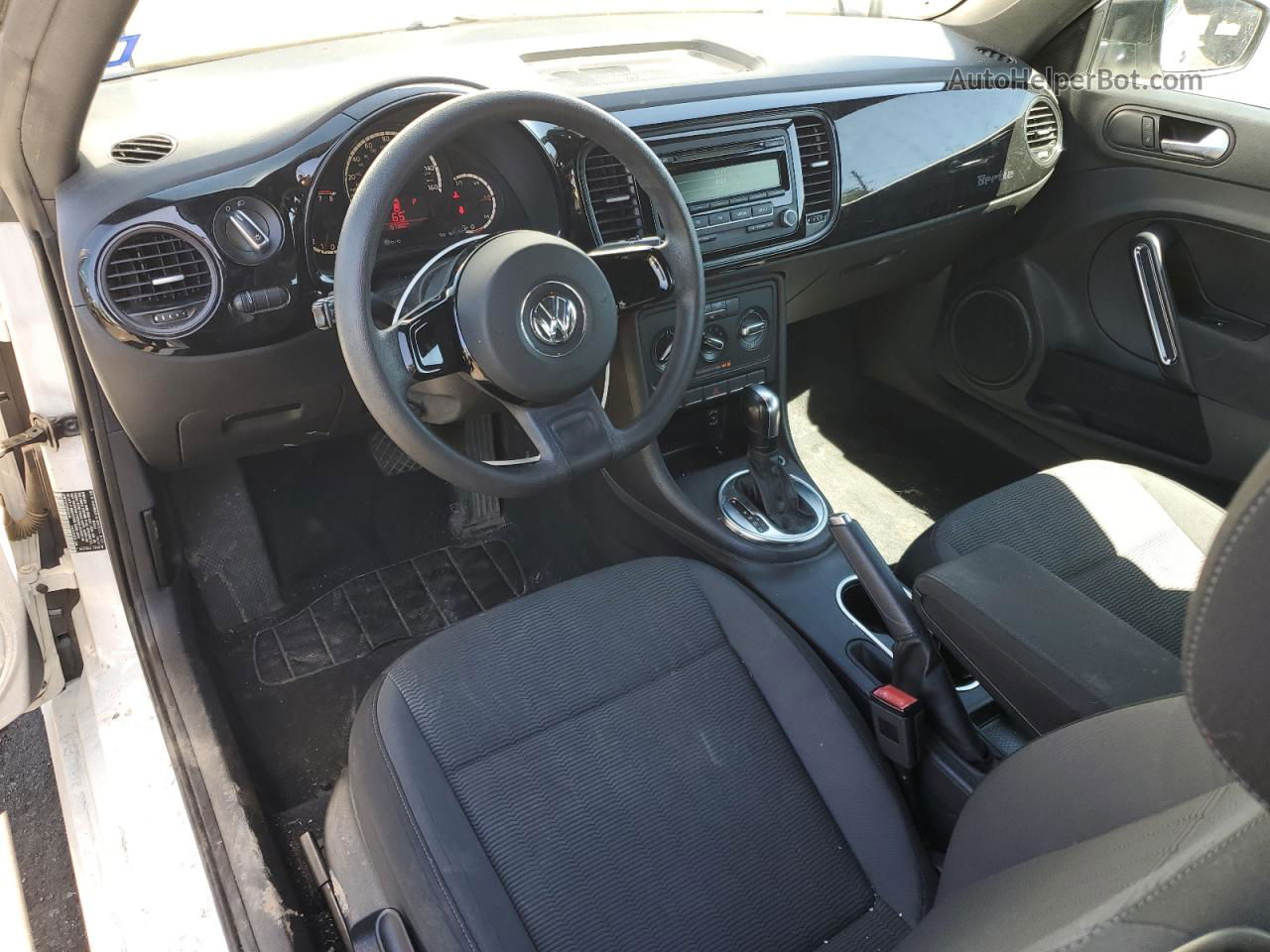 2014 Volkswagen Beetle  Белый vin: 3VWFP7AT0EM623885