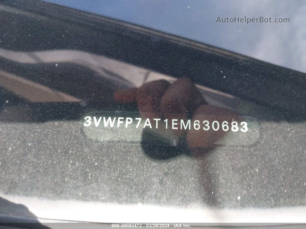 2014 Volkswagen Beetle 2.5l Entry Gray vin: 3VWFP7AT1EM630683