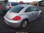 2014 Volkswagen Beetle 2.5l Entry Silver vin: 3VWFP7AT5EM609836