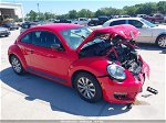 2014 Volkswagen Beetle 2.5l Entry Красный vin: 3VWFP7AT6EM627195