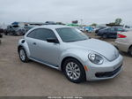 2014 Volkswagen Beetle Coupe 2.5l Entry Silver vin: 3VWFP7AT9EM621374