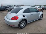 2014 Volkswagen Beetle Coupe 2.5l Entry Silver vin: 3VWFP7AT9EM621374