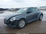 2014 Volkswagen Beetle 2.5l Entry Gray vin: 3VWFP7AT9EM628907