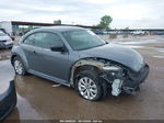 2014 Volkswagen Beetle 2.5l Entry Gray vin: 3VWFP7AT9EM628907