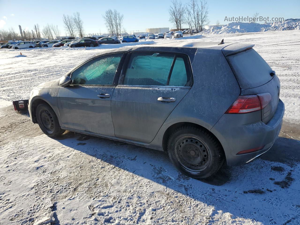 2019 Volkswagen Golf S Charcoal vin: 3VWG57AU0KM028713