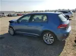 2019 Volkswagen Golf S Синий vin: 3VWG57AU2KM015137