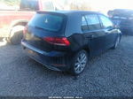 2019 Volkswagen Golf 1.4t S/1.4t Se Black vin: 3VWG57AU3KM015308