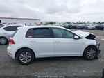 2019 Volkswagen Golf S/se White vin: 3VWG57AU3KM018337