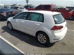 2019 Volkswagen Golf S/se White vin: 3VWG57AU8KM015255