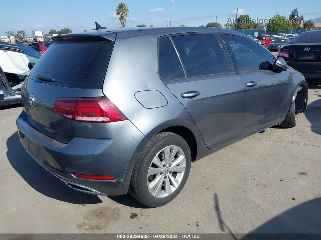 2019 Volkswagen Golf 1.4t S/1.4t Se Серый vin: 3VWG57AU9KM016009