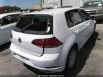 2019 Volkswagen Golf S/se White vin: 3VWG57AU9KM031612