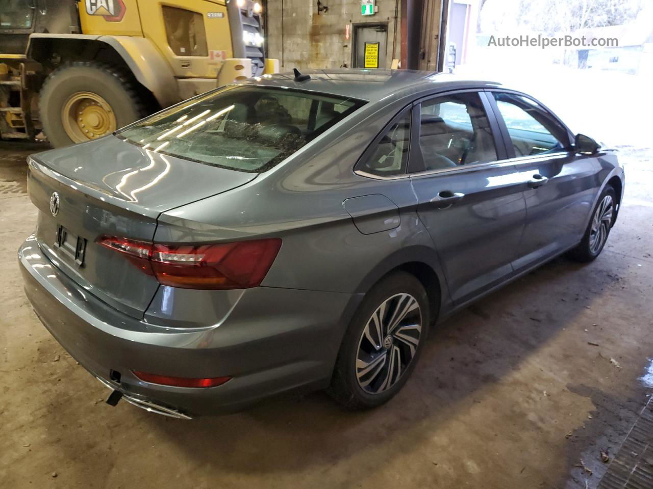 2019 Volkswagen Jetta Sel Premium Gray vin: 3VWG57BU0KM112125