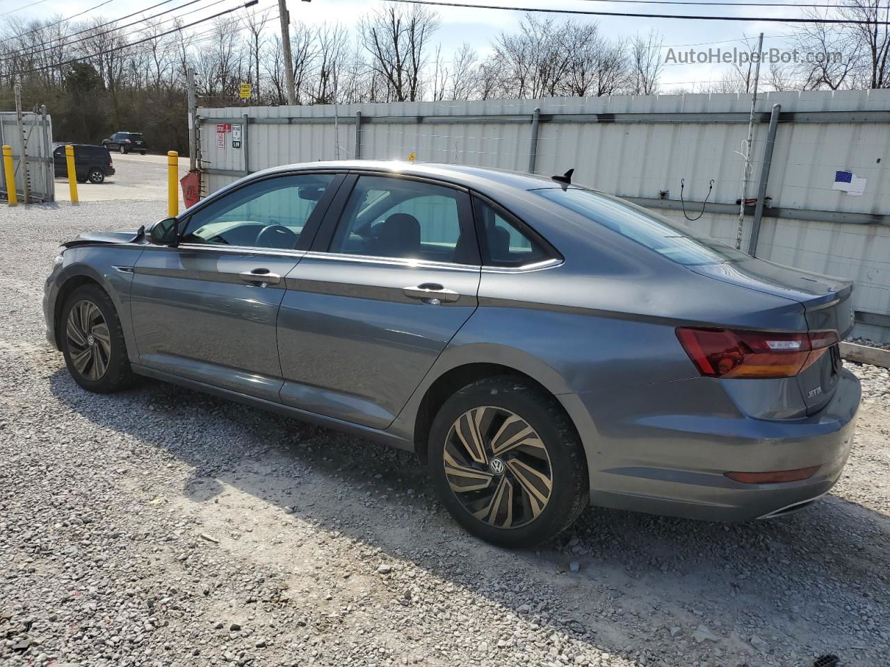 2019 Volkswagen Jetta Sel Premium Gray vin: 3VWG57BU4KM009791