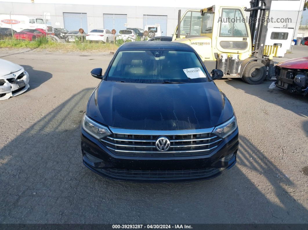 2019 Volkswagen Jetta 1.4t Sel Premium Черный vin: 3VWG57BU5KM007807