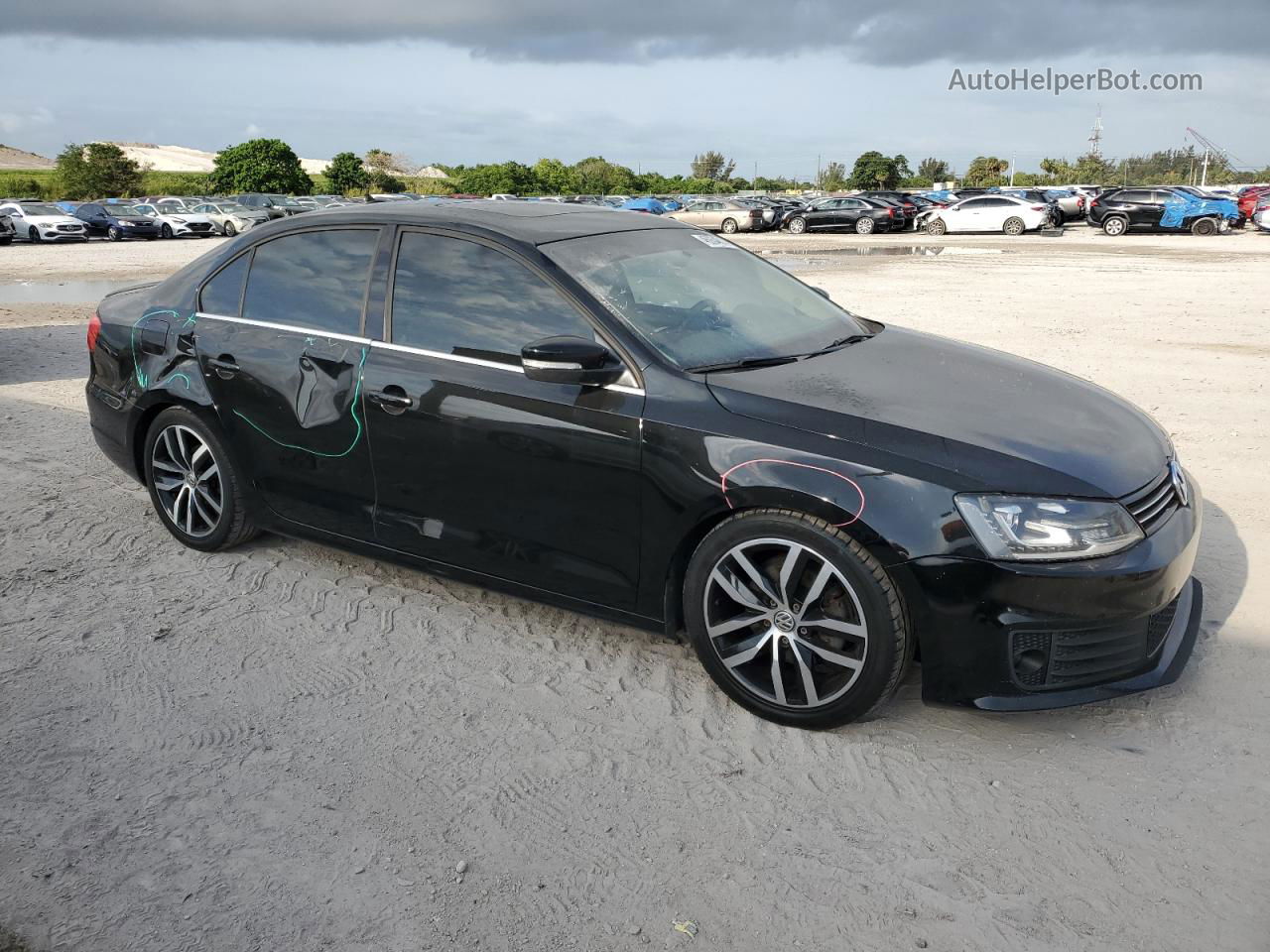 2011 Volkswagen Jetta Sel Black vin: 3VWGZ7AJ0BM317990