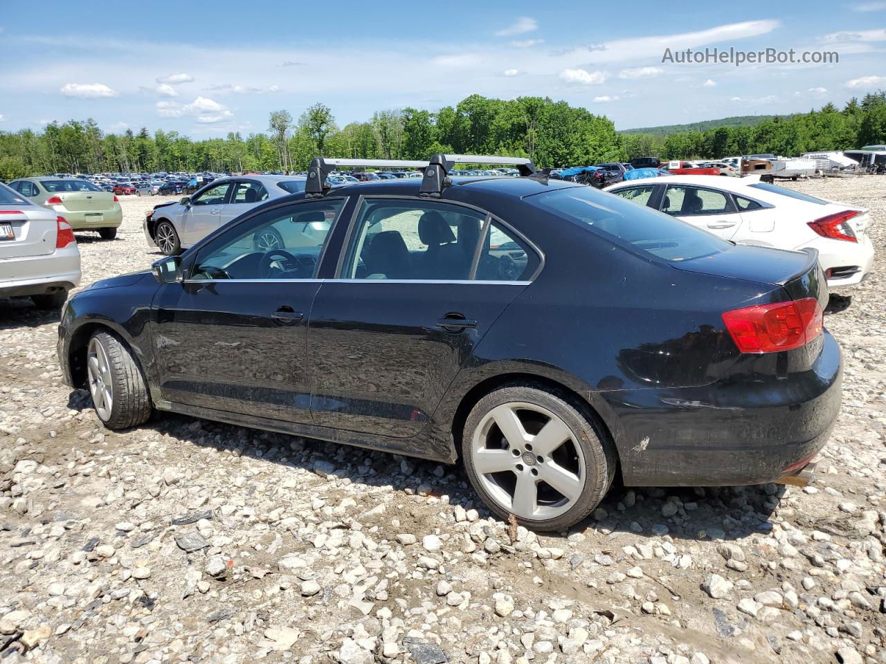 2011 Volkswagen Jetta Sel Black vin: 3VWGZ7AJ1BM317917