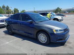 2011 Volkswagen Jetta 2.5l Sel Dark Blue vin: 3VWGZ7AJXBM068162