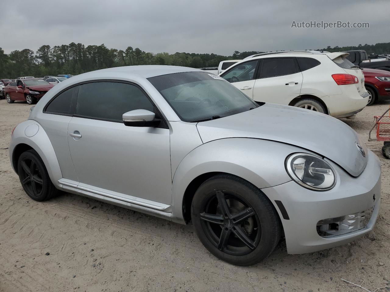 2016 Volkswagen Beetle Se Silver vin: 3VWH07AT0GM603166