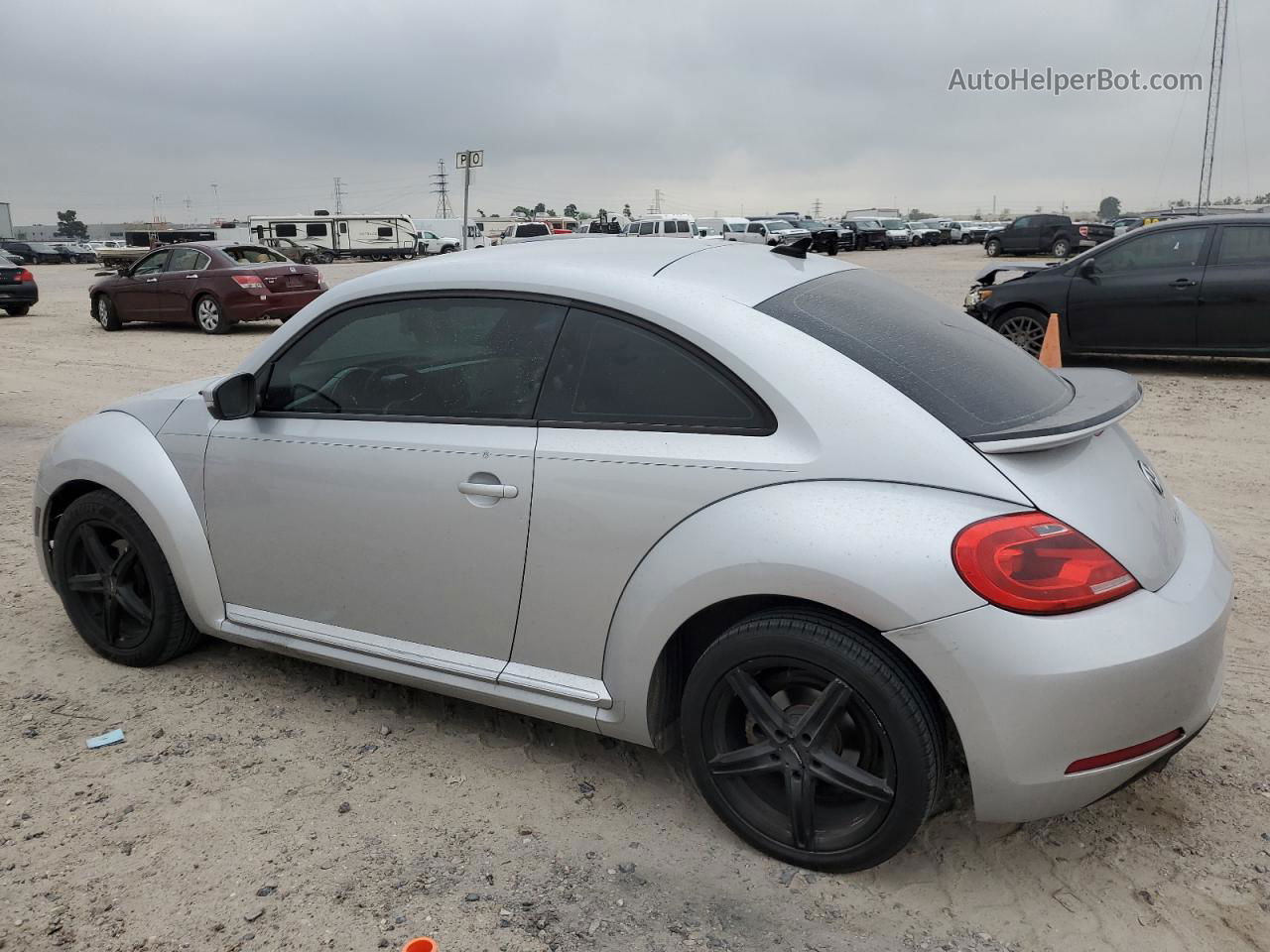 2016 Volkswagen Beetle Se Silver vin: 3VWH07AT0GM603166