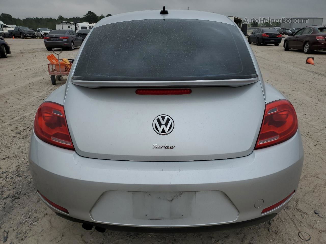 2016 Volkswagen Beetle Se Серебряный vin: 3VWH07AT0GM603166