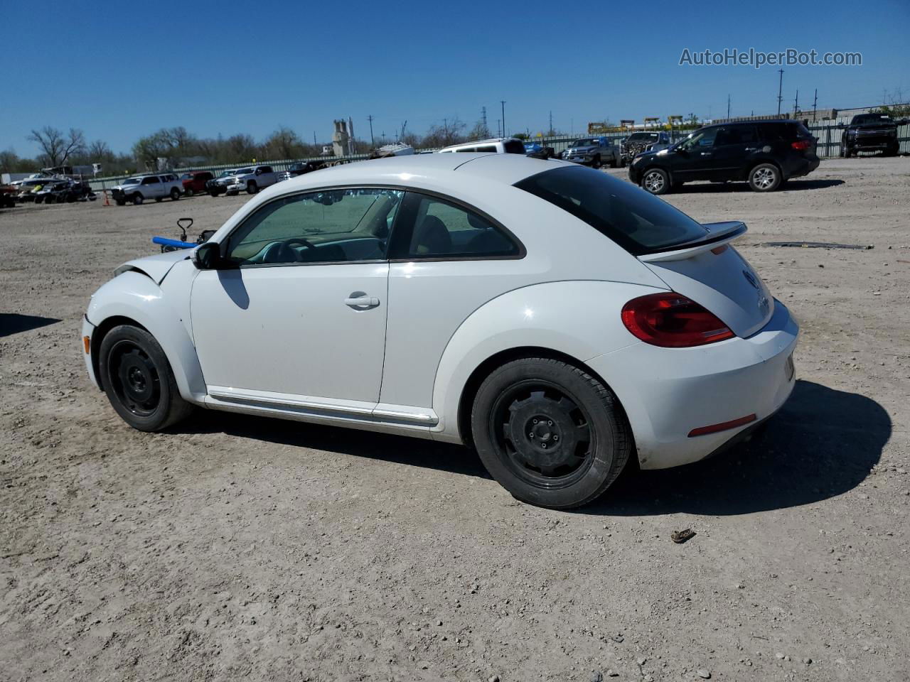 2016 Volkswagen Beetle Se White vin: 3VWH07AT9GM616238