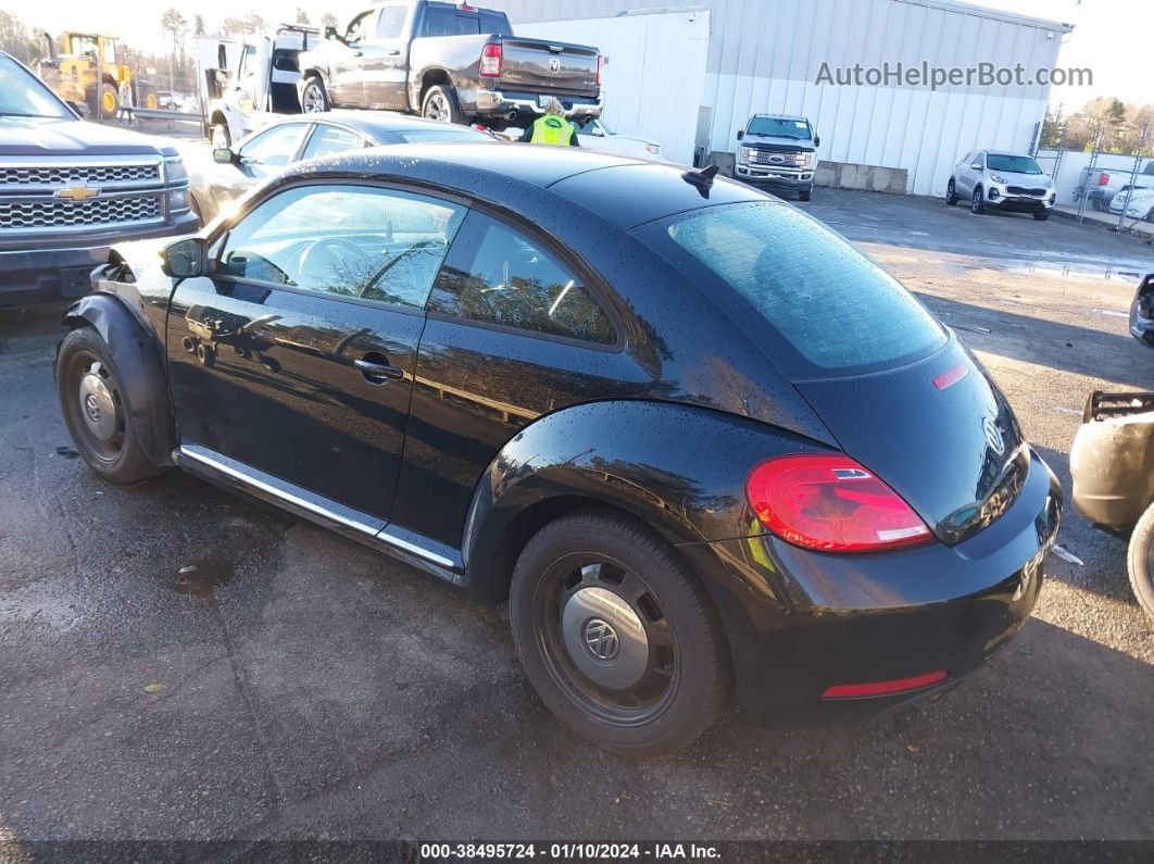 2014 Volkswagen Beetle 1.8t Black vin: 3VWH17AT0EM639840