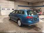 2017 Volkswagen Golf Alltrack Tsi S/tsi Se/tsi Sel Blue vin: 3VWH17AU0HM530128