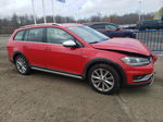 2019 Volkswagen Golf Alltrack S Красный vin: 3VWH17AU0KM516494